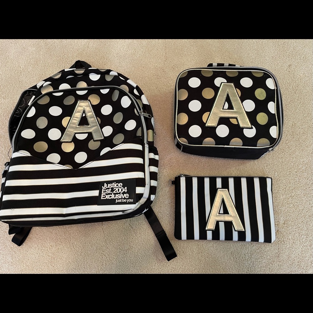 Justice back to school lot ! 3 pieces